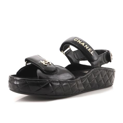 where to buy chanel velcro sandals|chanel quilted sandals 2020.